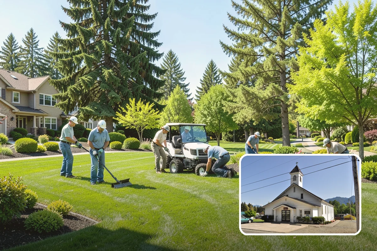 Bark Refresh in Concrete, Skagit County, WA - Restores rich color to sun-faded and rain-greyed beds