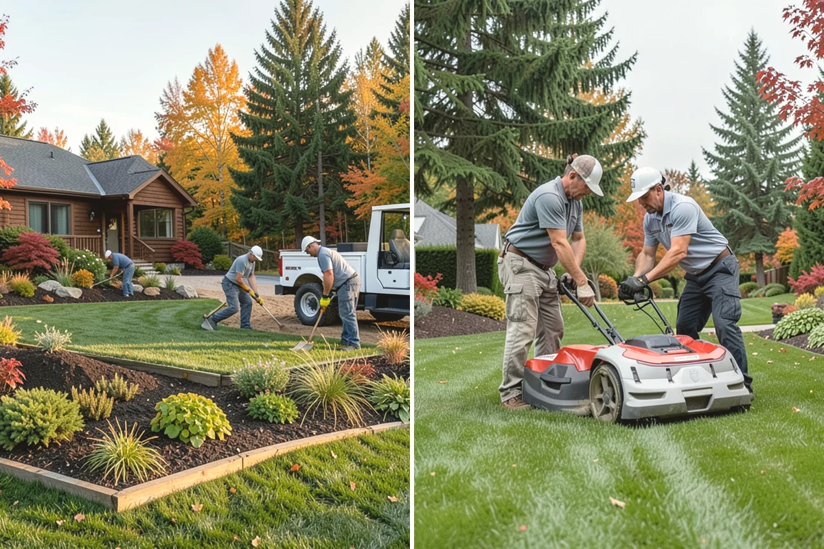 Bark Refresh in Covington, King County, WA - Rake and redistribute the existing bark to fill thin spots