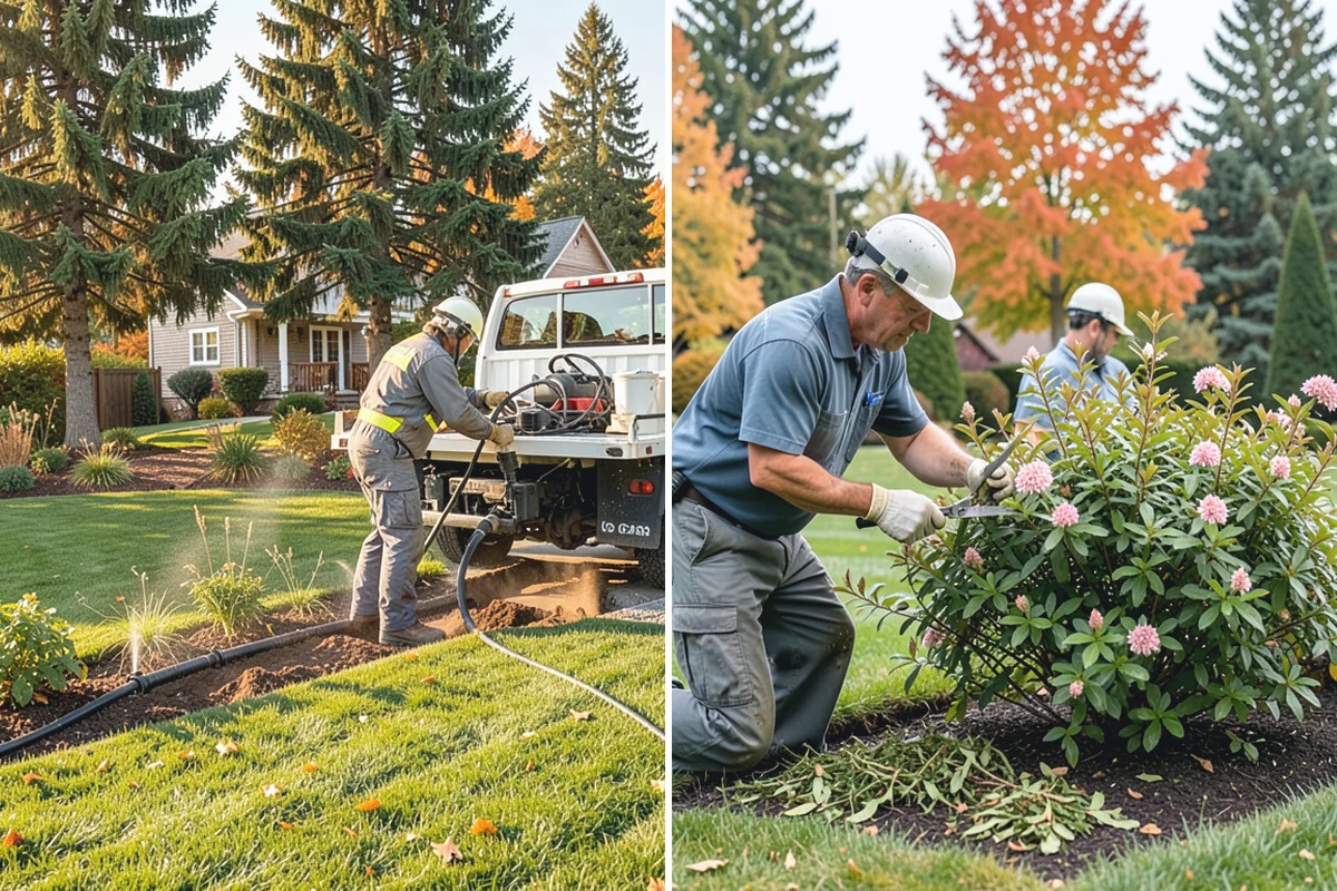 Bark Refresh in Darrington, Snohomish County, WA - Rake and redistribute the existing bark to fill thin spots