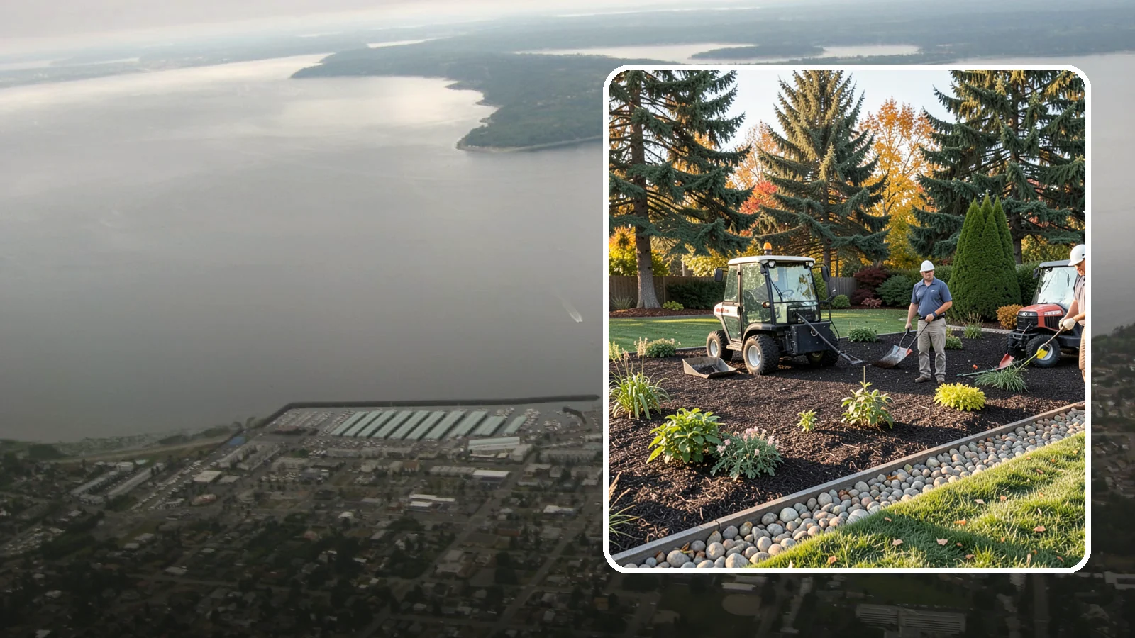 Bark Refresh in Des Moines, King County, WA - A top-up layer of fresh bark that revives faded beds without a full tear-out.