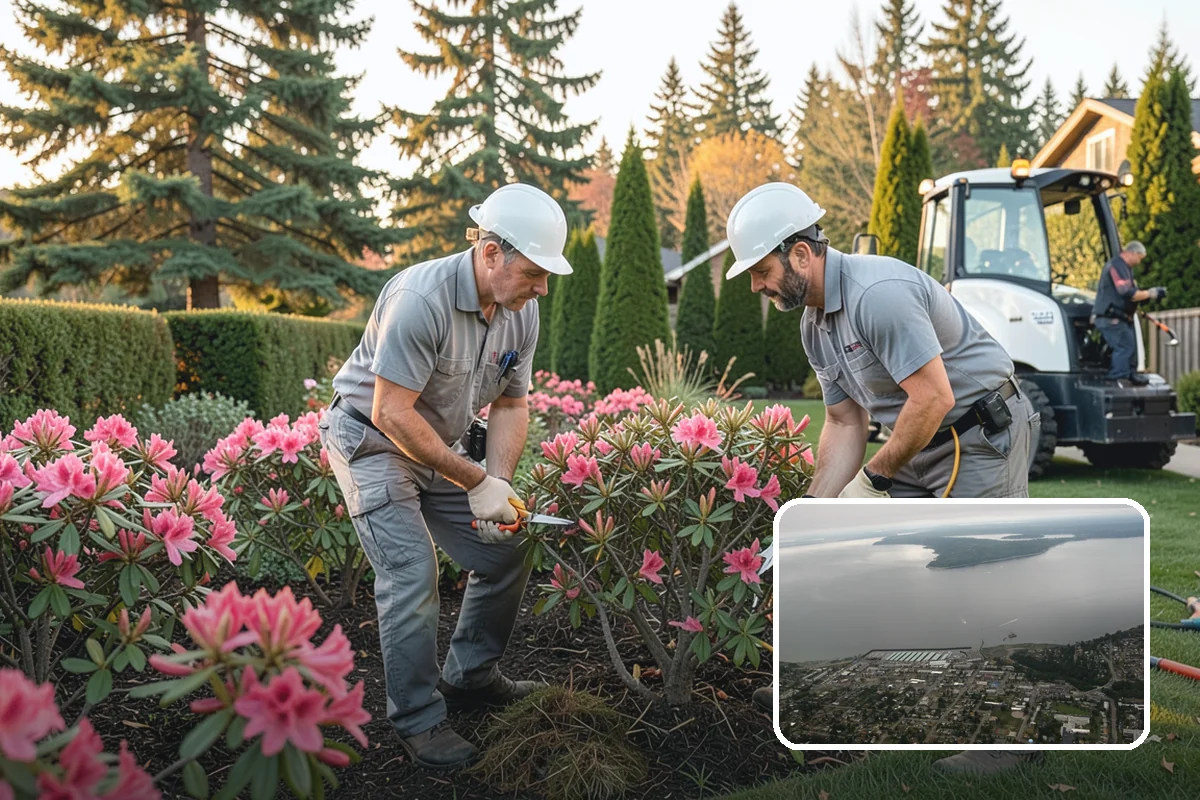 Bark Refresh in Des Moines, King County, WA - Restores rich color to sun-faded and rain-greyed beds
