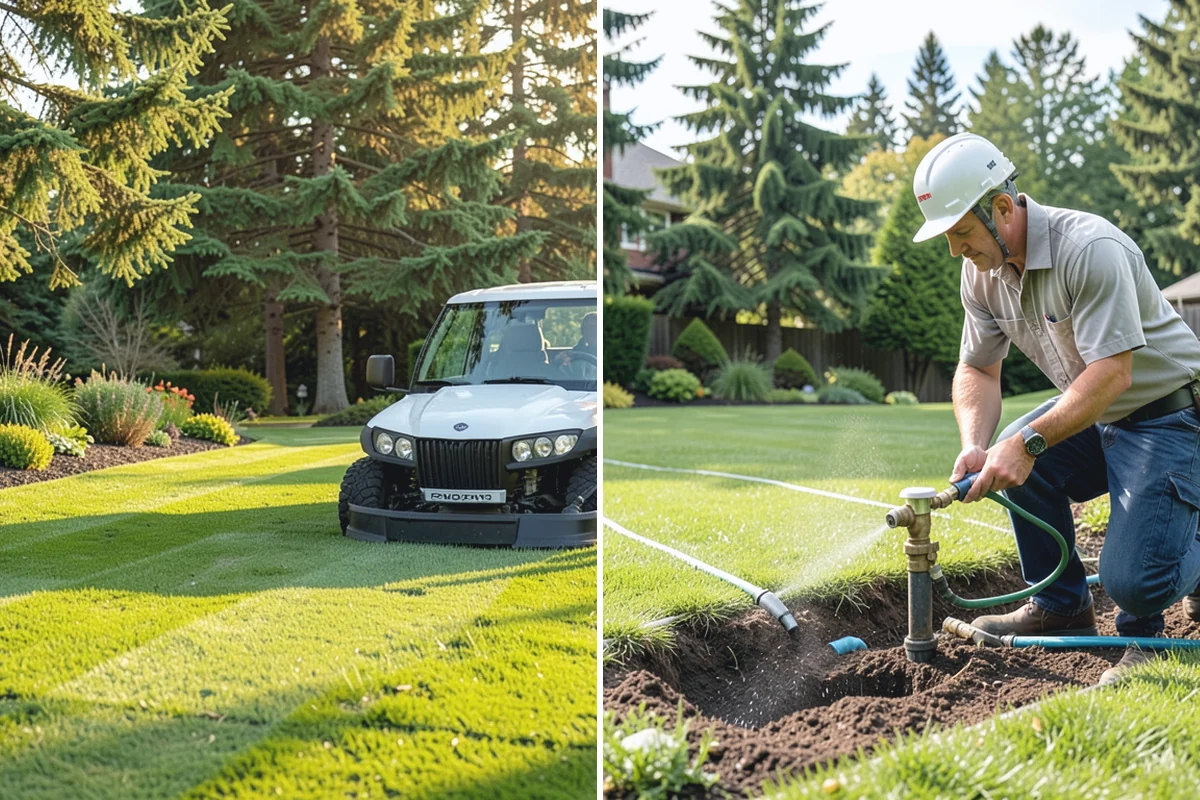 Bark Refresh in Des Moines, King County, WA - Rake and redistribute the existing bark to fill thin spots