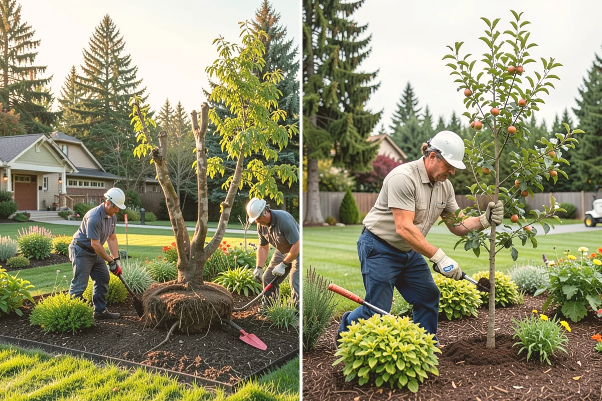 Bark Refresh in Edmonds, Snohomish County, WA - Rake and redistribute the existing bark to fill thin spots