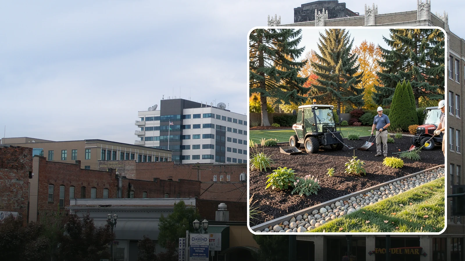 Bark Refresh in Everett, Snohomish County, WA - A top-up layer of fresh bark that revives faded beds without a full tear-out.