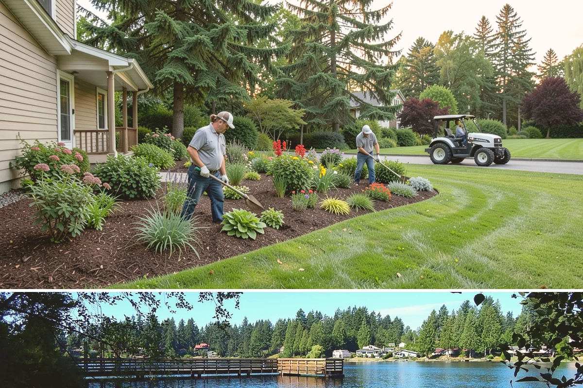 Bark Refresh in Federal Way, King County, WA - Ideal in mid-spring once the wettest weeks pass, or a light fall refresh to carry beds cleanly through the rainy months.