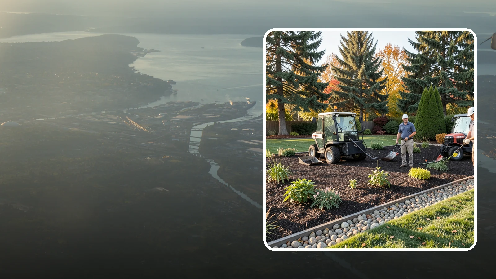 Bark Refresh in Fife, Pierce County, WA - A top-up layer of fresh bark that revives faded beds without a full tear-out.