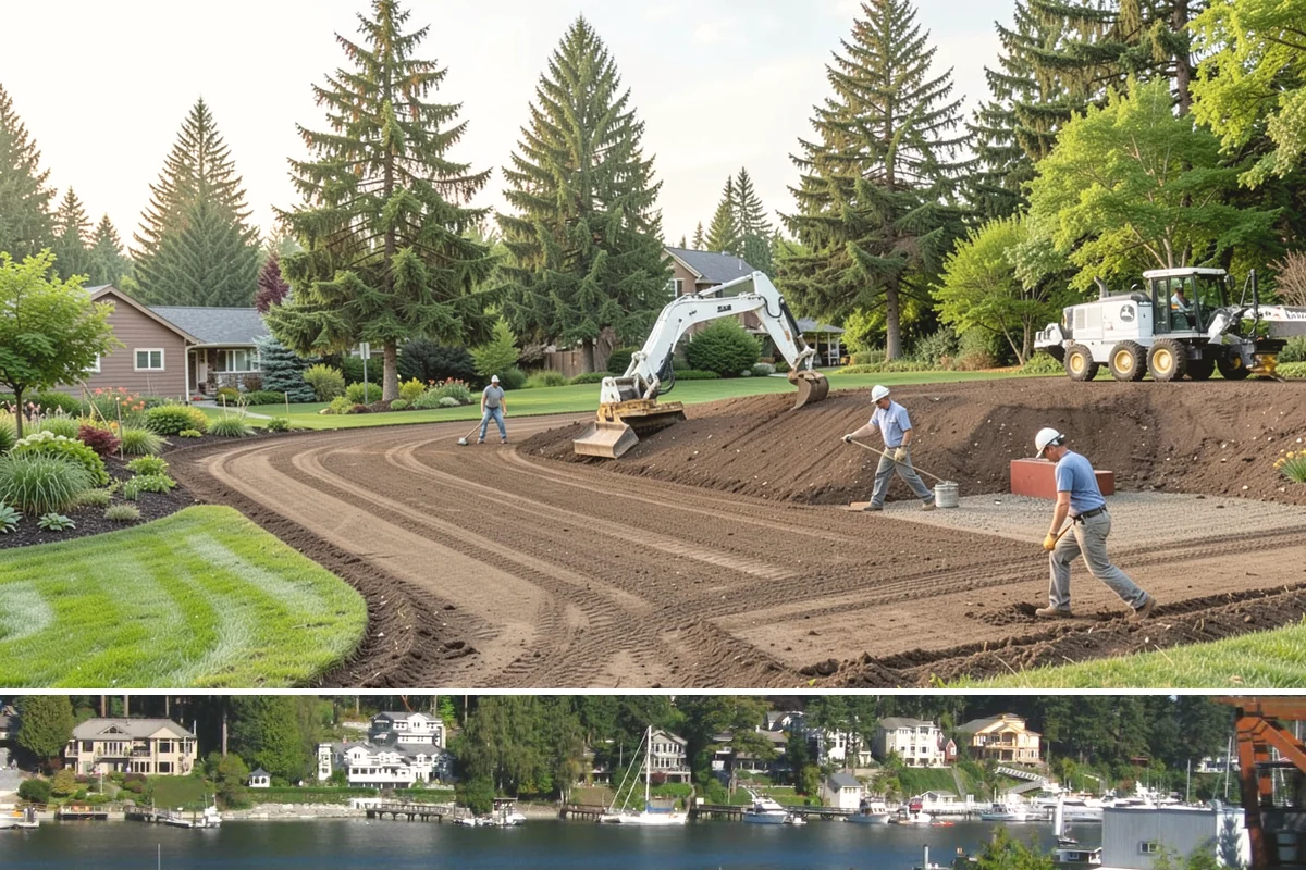 Bark Refresh in Gig Harbor, Pierce County, WA - Ideal in mid-spring once the wettest weeks pass, or a light fall refresh to carry beds cleanly through the rainy months.