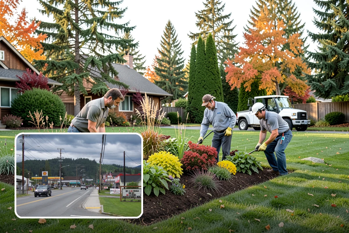 Bark Refresh in Granite Falls, Snohomish County, WA - Restores rich color to sun-faded and rain-greyed beds