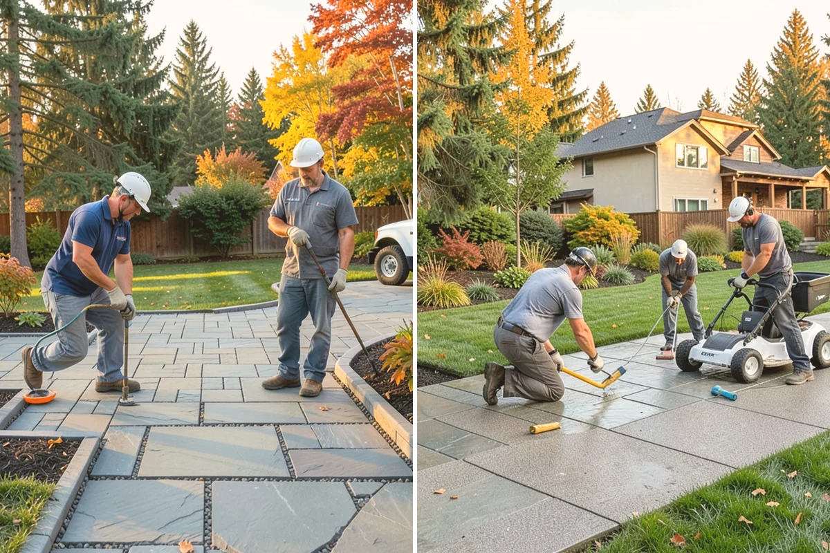 Bark Refresh in Index, Snohomish County, WA - Rake and redistribute the existing bark to fill thin spots