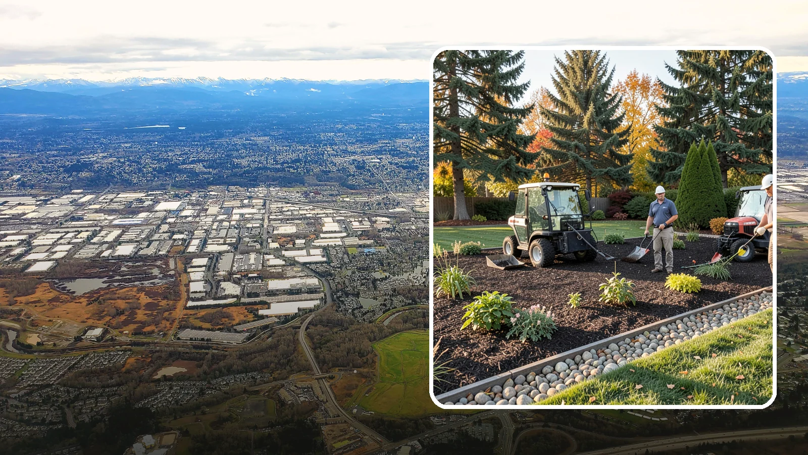 Bark Refresh in Kent, King County, WA - A top-up layer of fresh bark that revives faded beds without a full tear-out.