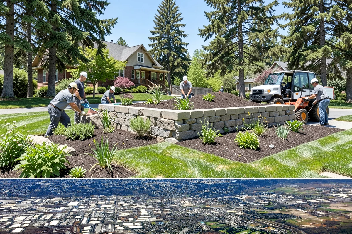 Bark Refresh in Kent, King County, WA - Ideal in mid-spring once the wettest weeks pass, or a light fall refresh to carry beds cleanly through the rainy months.