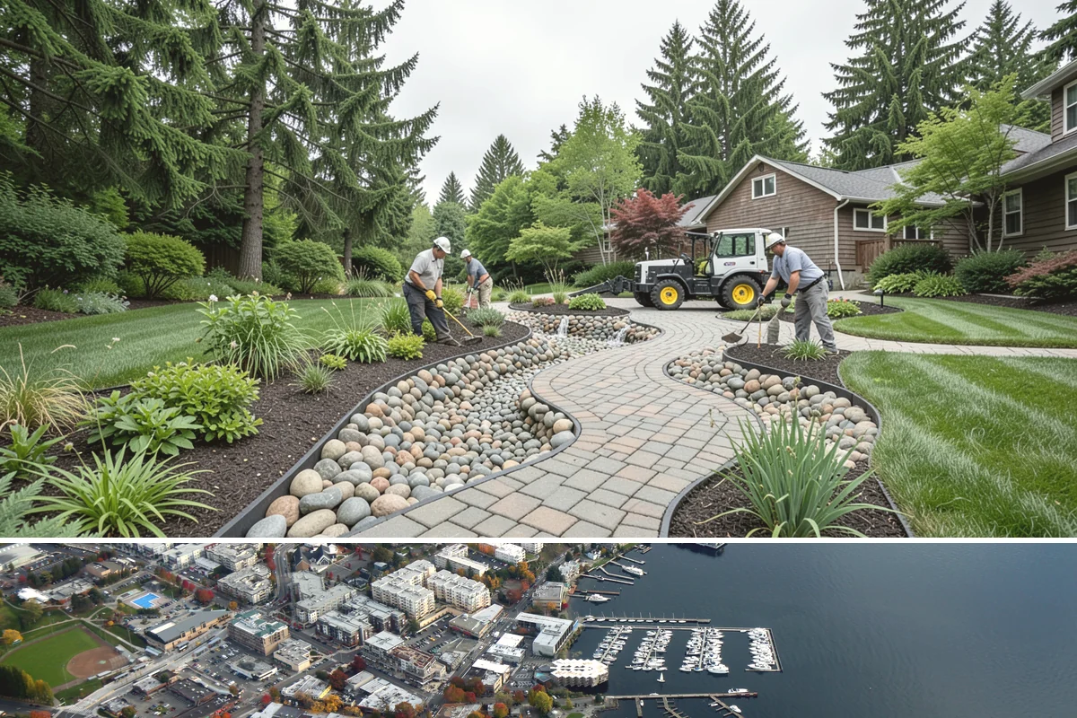 Bark Refresh in Kirkland, King County, WA - Ideal in mid-spring once the wettest weeks pass, or a light fall refresh to carry beds cleanly through the rainy months.