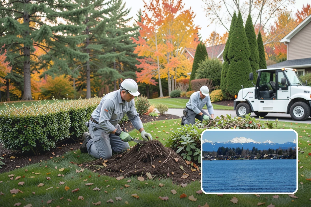Bark Refresh in Lake Stevens, Snohomish County, WA - Restores rich color to sun-faded and rain-greyed beds