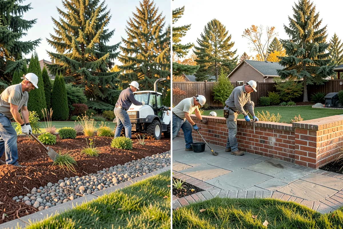 Bark Refresh in Lakewood, Pierce County, WA - Rake and redistribute the existing bark to fill thin spots