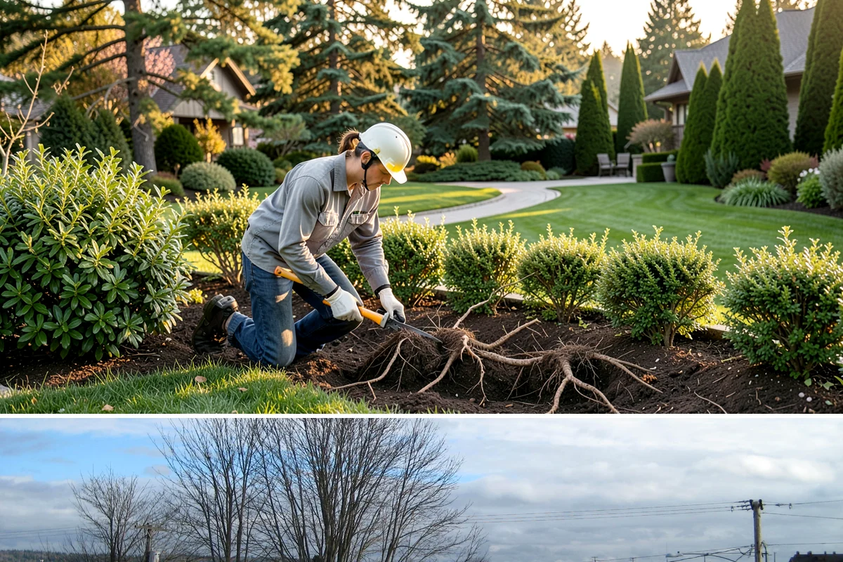 Bark Refresh in Langley, Island County, WA - Ideal in mid-spring once the wettest weeks pass, or a light fall refresh to carry beds cleanly through the rainy months.