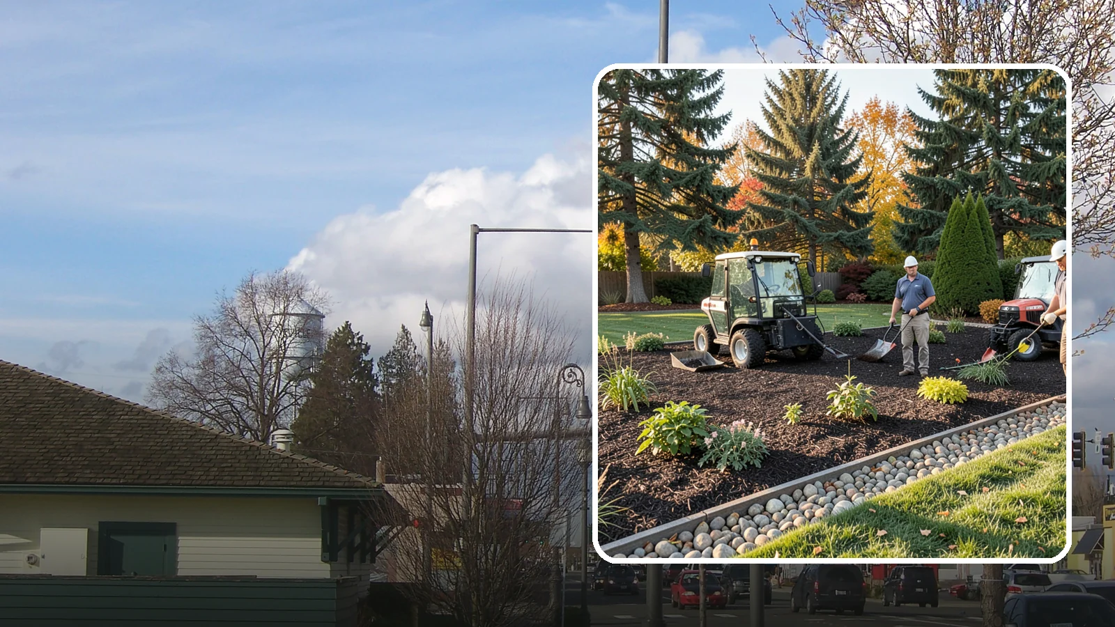 Bark Refresh in Marysville, Snohomish County, WA - A top-up layer of fresh bark that revives faded beds without a full tear-out.