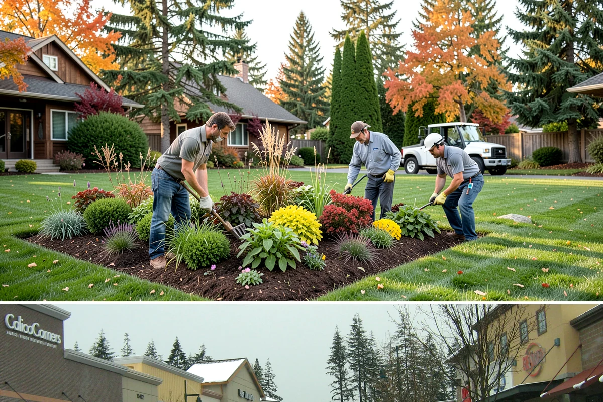 Bark Refresh in Mill Creek, Snohomish County, WA - Ideal in mid-spring once the wettest weeks pass, or a light fall refresh to carry beds cleanly through the rainy months.