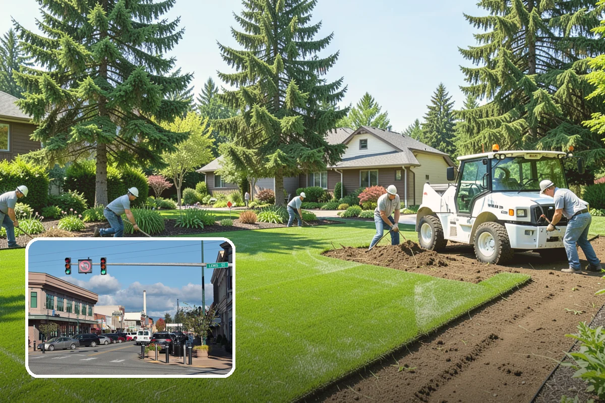 Bark Refresh in Monroe, Snohomish County, WA - Restores rich color to sun-faded and rain-greyed beds