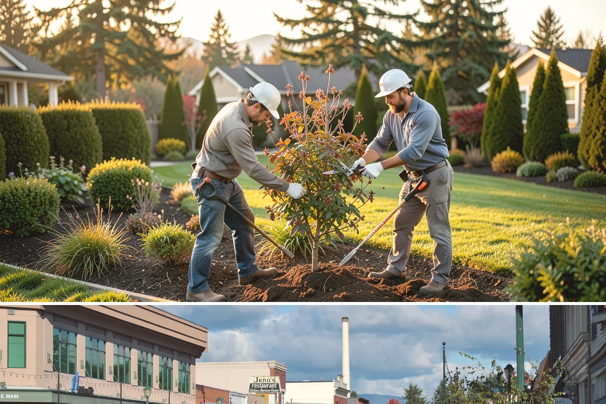 Bark Refresh in Monroe, Snohomish County, WA - Ideal in mid-spring once the wettest weeks pass, or a light fall refresh to carry beds cleanly through the rainy months.