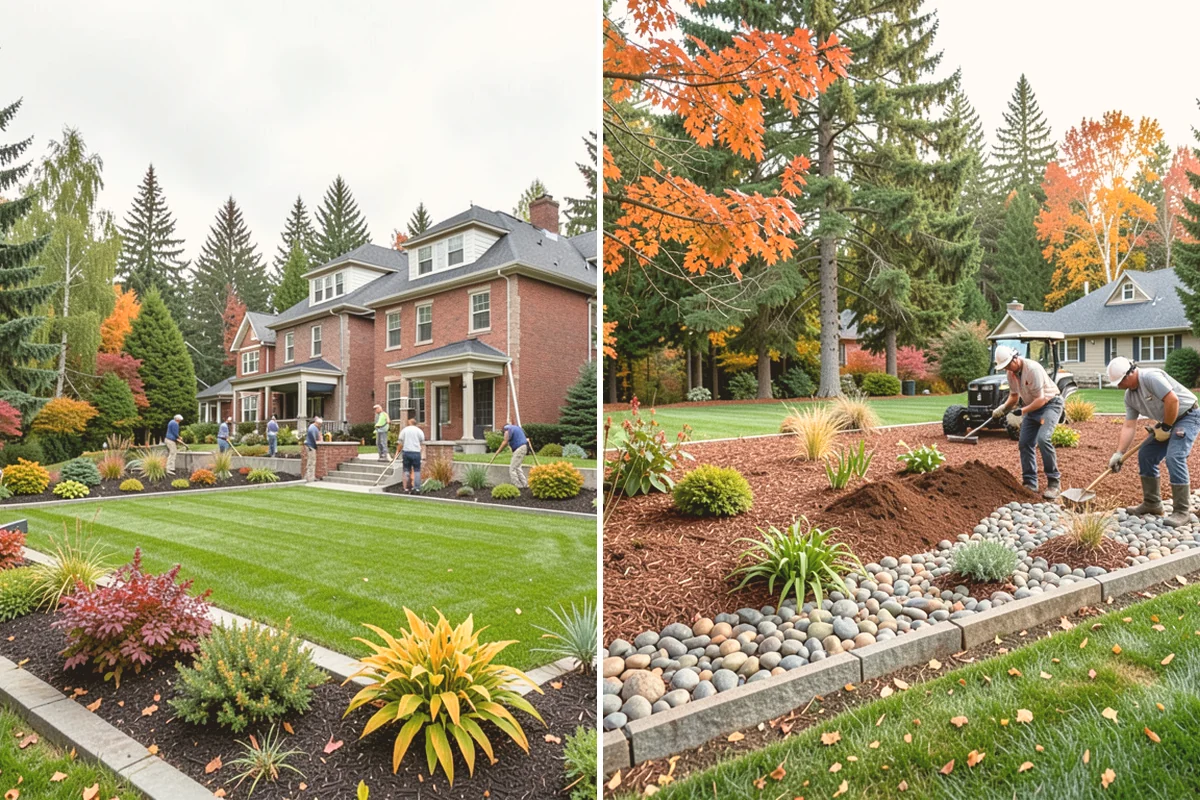 Bark Refresh in Mount Vernon, Skagit County, WA - Rake and redistribute the existing bark to fill thin spots