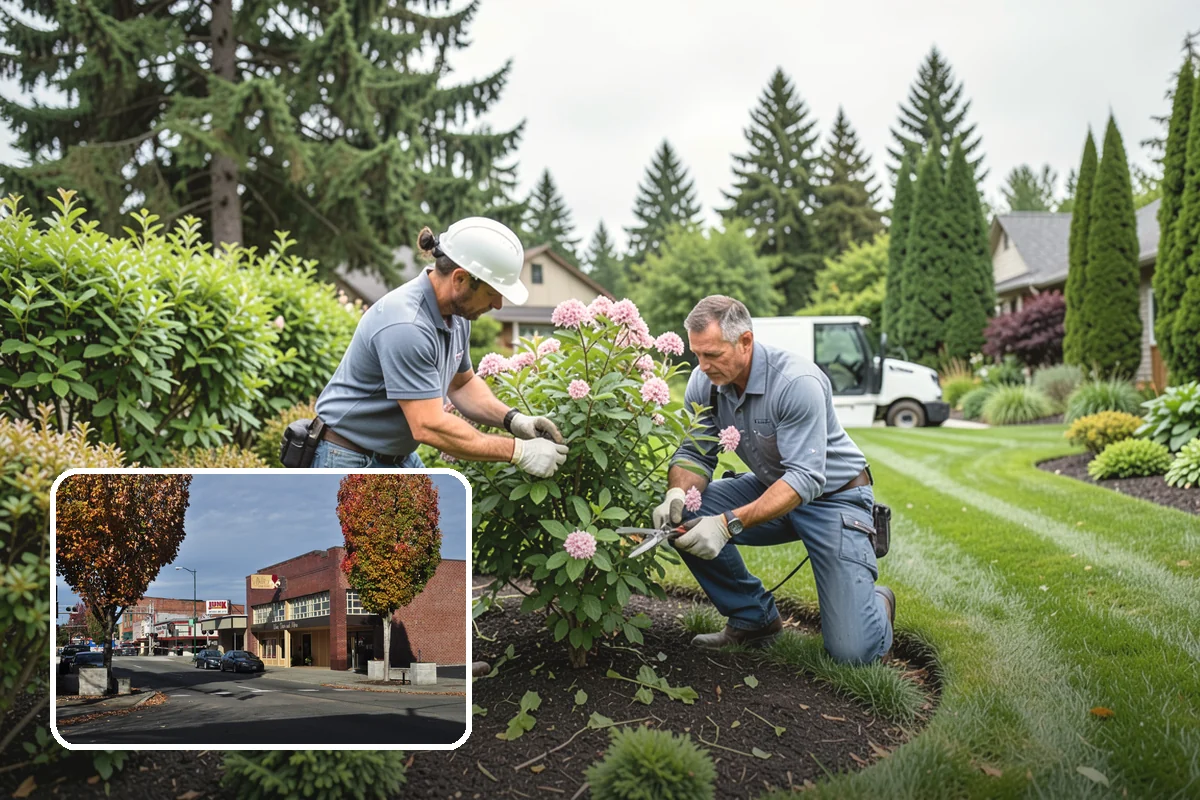 Bark Refresh in Puyallup, Pierce County, WA - Restores rich color to sun-faded and rain-greyed beds