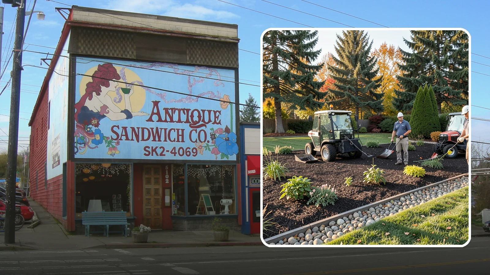 Bark Refresh in Ruston, Pierce County, WA - A top-up layer of fresh bark that revives faded beds without a full tear-out.