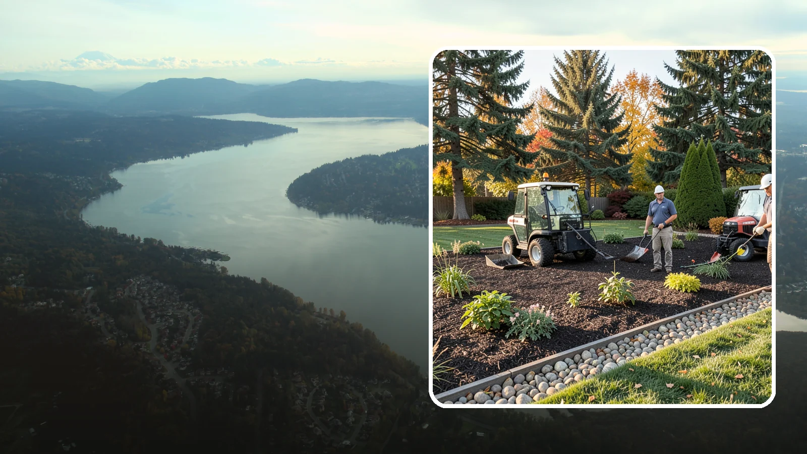 Bark Refresh in Sammamish, King County, WA - A top-up layer of fresh bark that revives faded beds without a full tear-out.