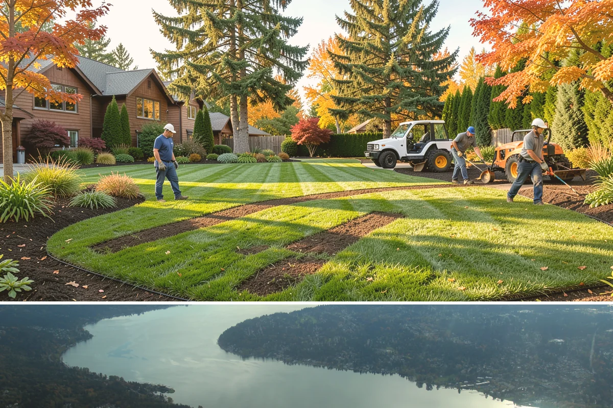 Bark Refresh in Sammamish, King County, WA - Ideal in mid-spring once the wettest weeks pass, or a light fall refresh to carry beds cleanly through the rainy months.