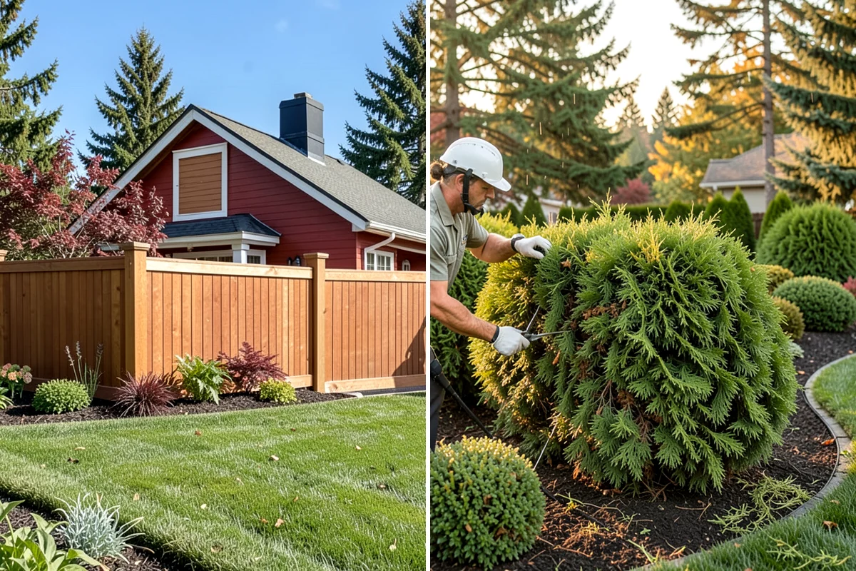 Bark Refresh in SeaTac, King County, WA - Rake and redistribute the existing bark to fill thin spots