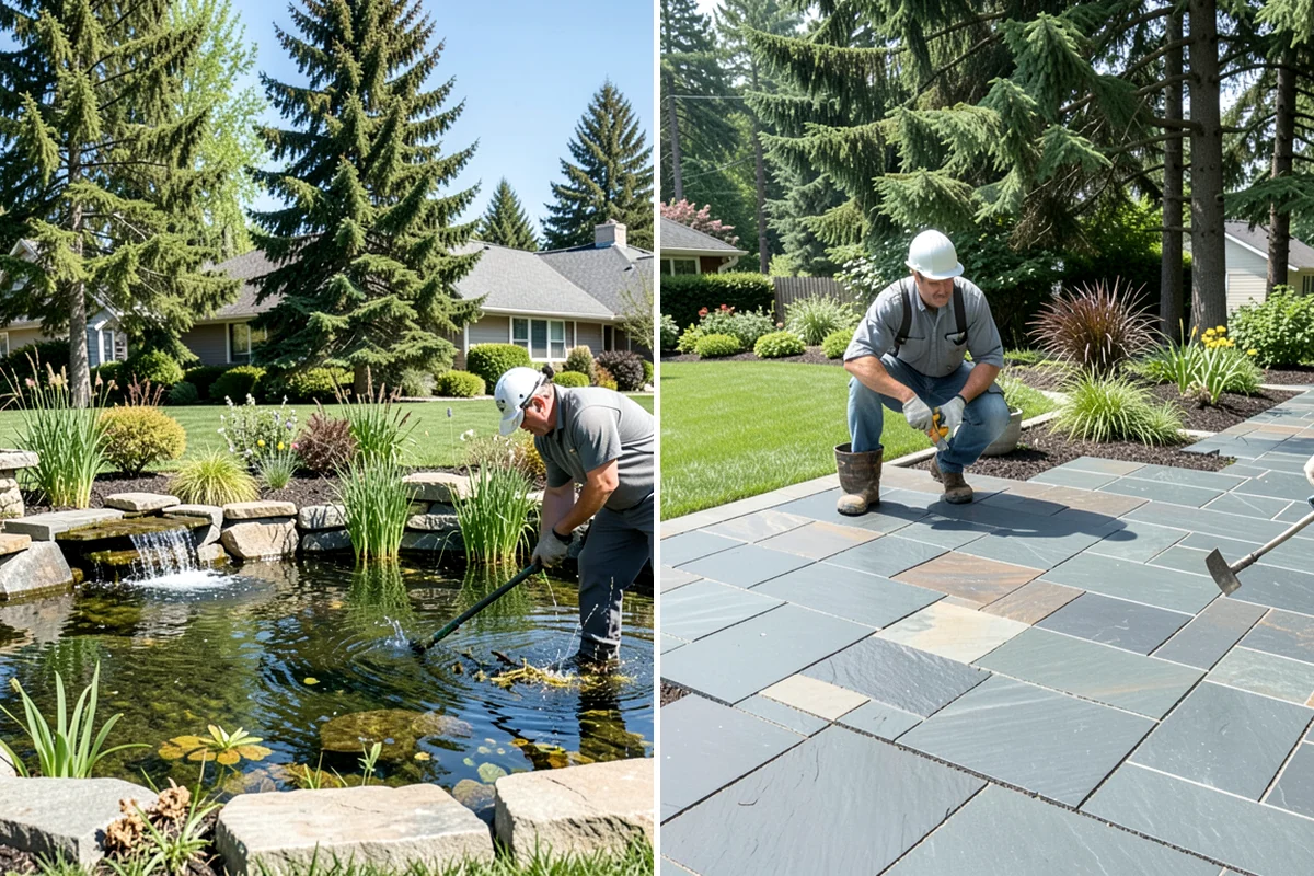 Bark Refresh in Sedro-Woolley, Skagit County, WA - Rake and redistribute the existing bark to fill thin spots