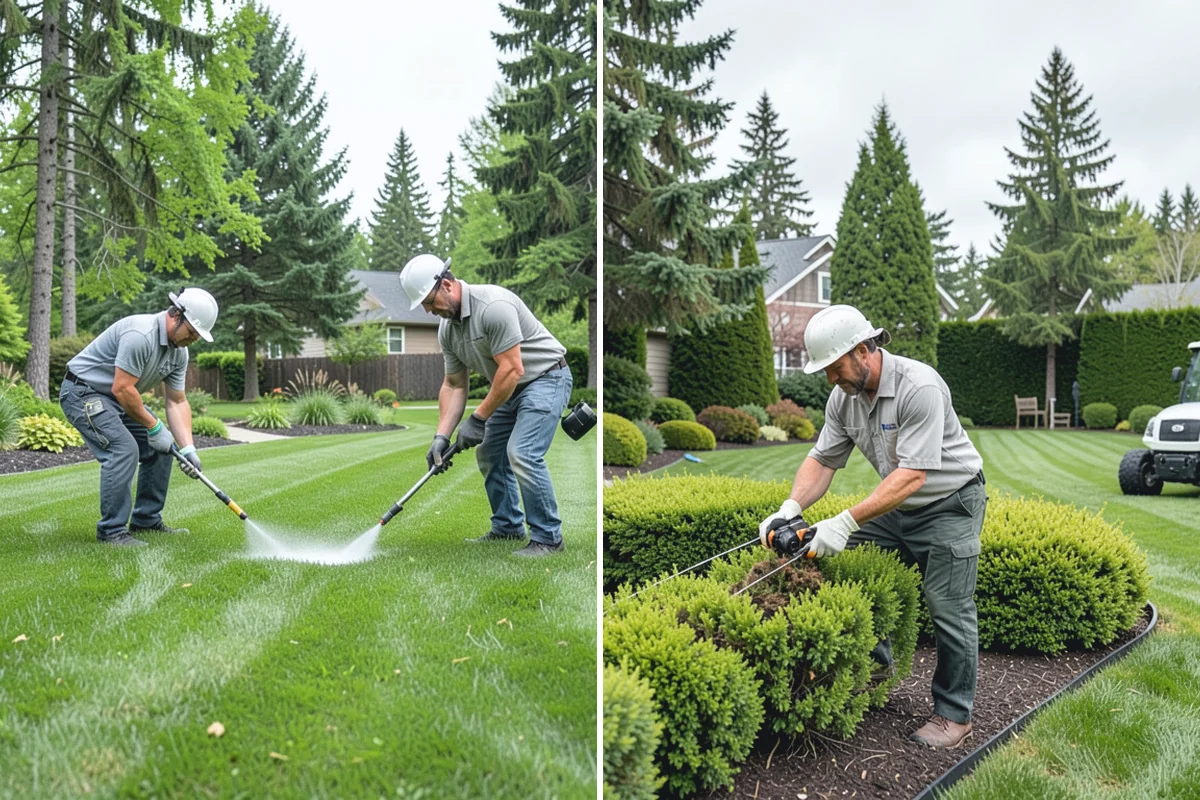 Bark Refresh in Skykomish, King County, WA - Rake and redistribute the existing bark to fill thin spots