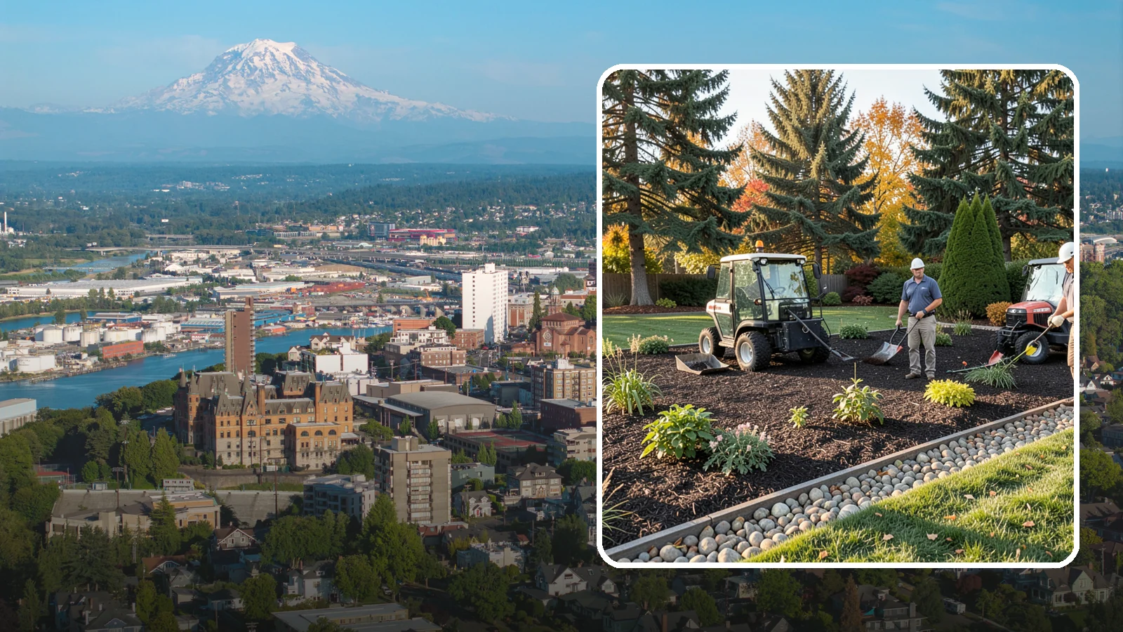 Bark Refresh in Tacoma, Pierce County, WA - A top-up layer of fresh bark that revives faded beds without a full tear-out.