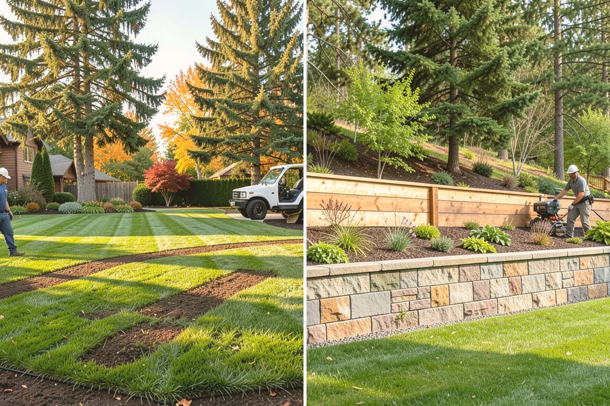Bark Replacement in Algona, King County, WA - Remove and haul away the old, broken-down bark layer