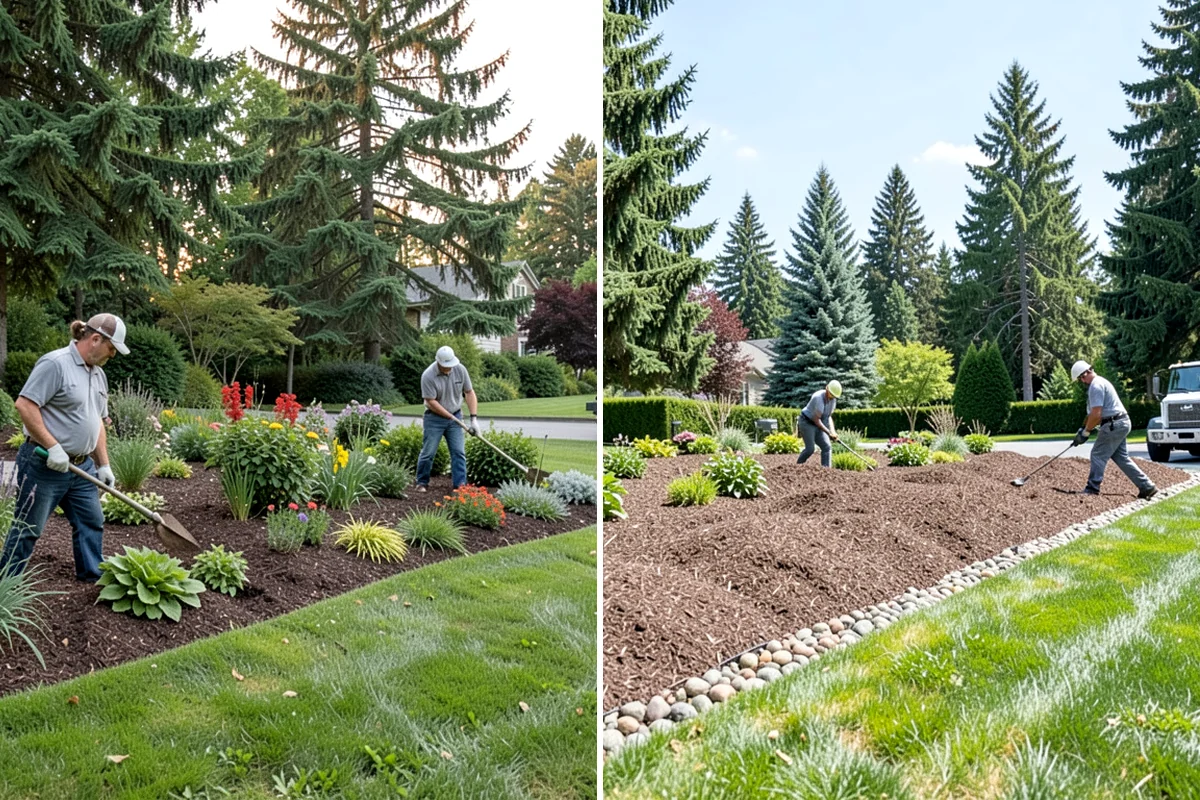 Bark Replacement in Arlington, Snohomish County, WA - Remove and haul away the old, broken-down bark layer