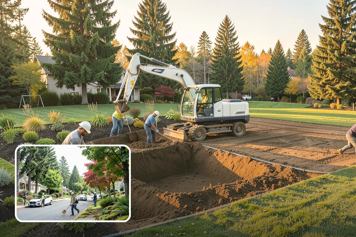 Bark Replacement in Beaux Arts Village, King County, WA - Removes waterlogged, decomposed bark that harbors mold and root rot