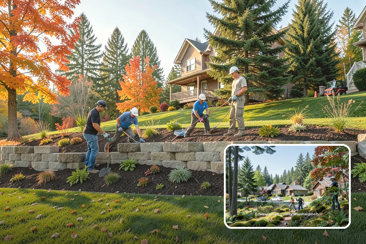 Bark Replacement in Edgewood, Pierce County, WA - Removes waterlogged, decomposed bark that harbors mold and root rot