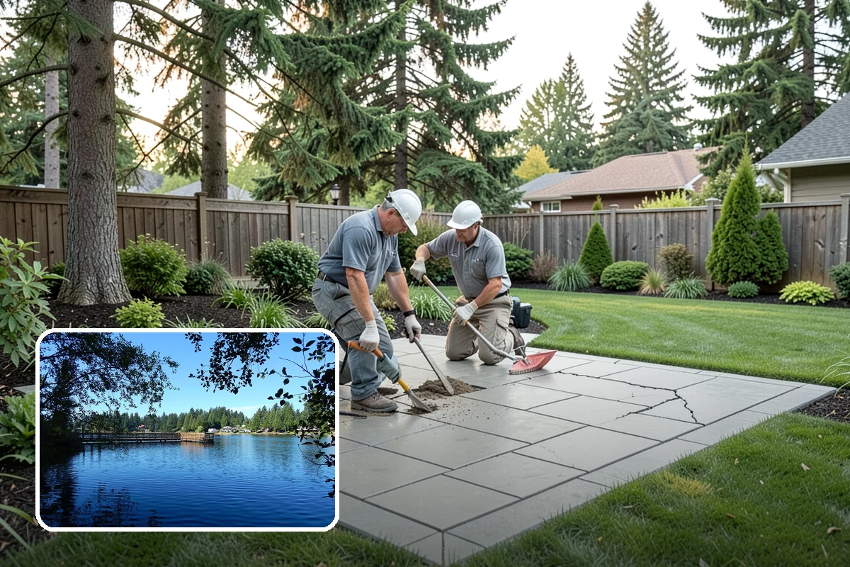 Bark Replacement in Federal Way, King County, WA - Removes waterlogged, decomposed bark that harbors mold and root rot