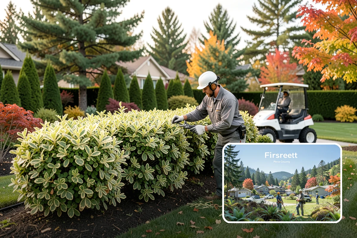 Bark Replacement in Fircrest, Pierce County, WA - Removes waterlogged, decomposed bark that harbors mold and root rot