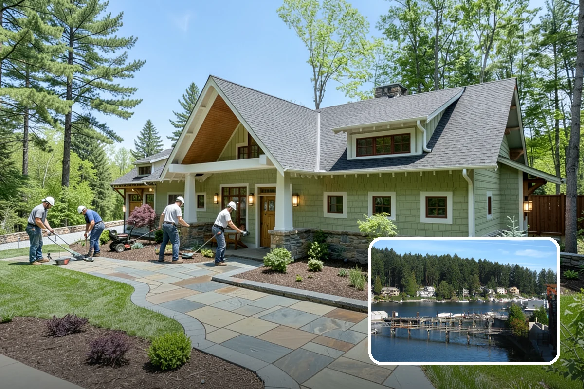 Bark Replacement in Gig Harbor, Pierce County, WA - Removes waterlogged, decomposed bark that harbors mold and root rot