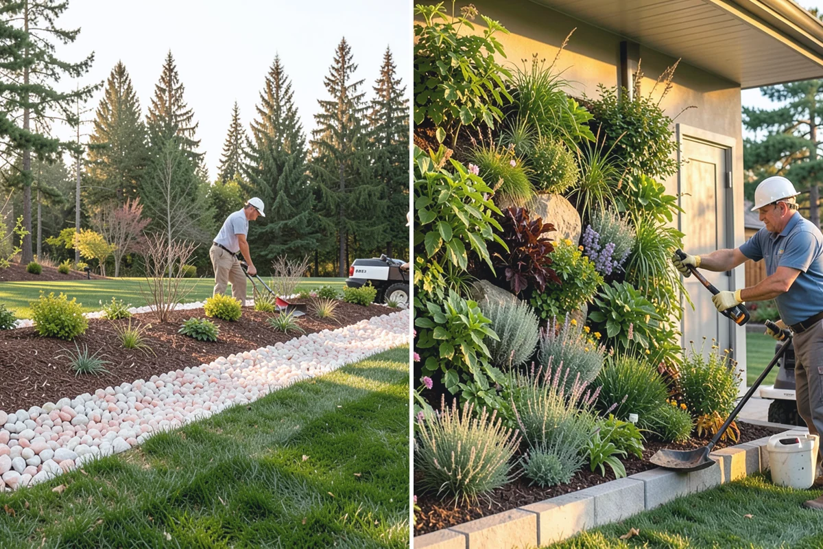 Bark Replacement in Granite Falls, Snohomish County, WA - Remove and haul away the old, broken-down bark layer