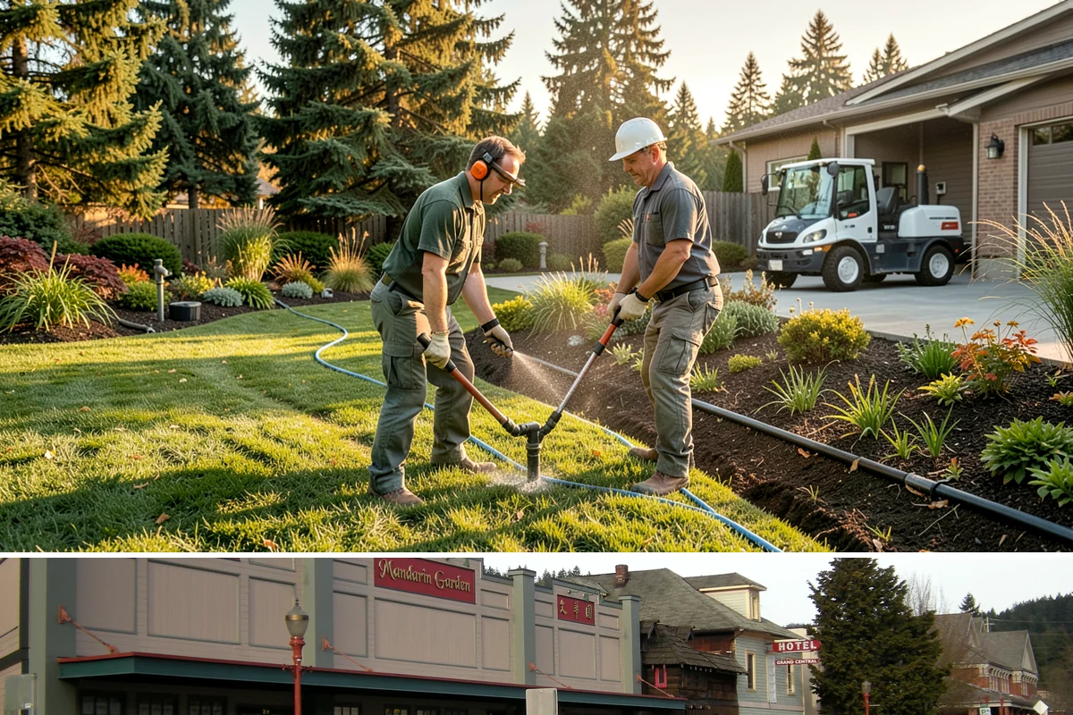 Bark Replacement in Issaquah, King County, WA - Best done in early spring before the summer dry stretch or in early fall before the November rains set in, so new bark settles...