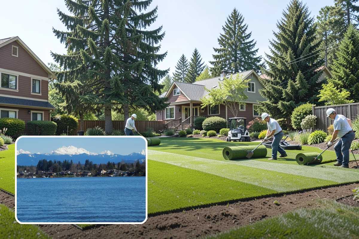Bark Replacement in Lake Stevens, Snohomish County, WA - Removes waterlogged, decomposed bark that harbors mold and root rot