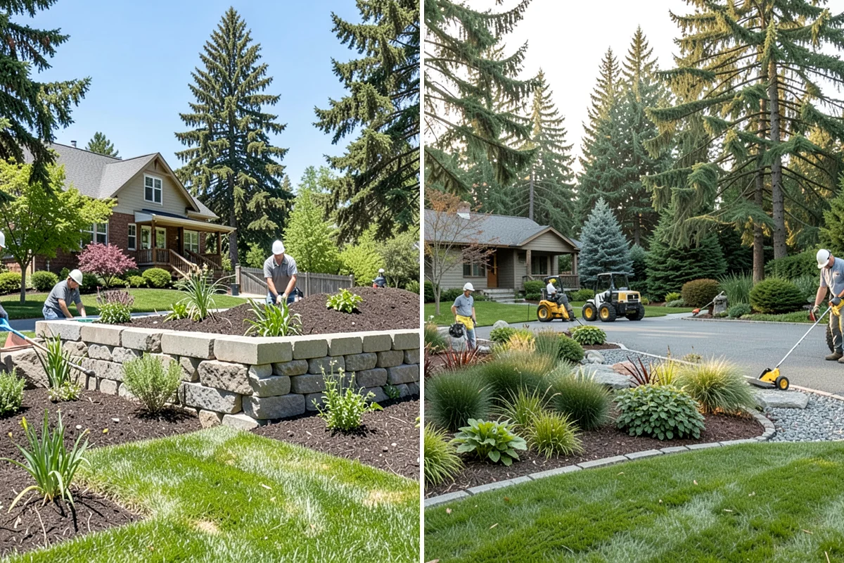 Bark Replacement in Lakewood, Pierce County, WA - Remove and haul away the old, broken-down bark layer