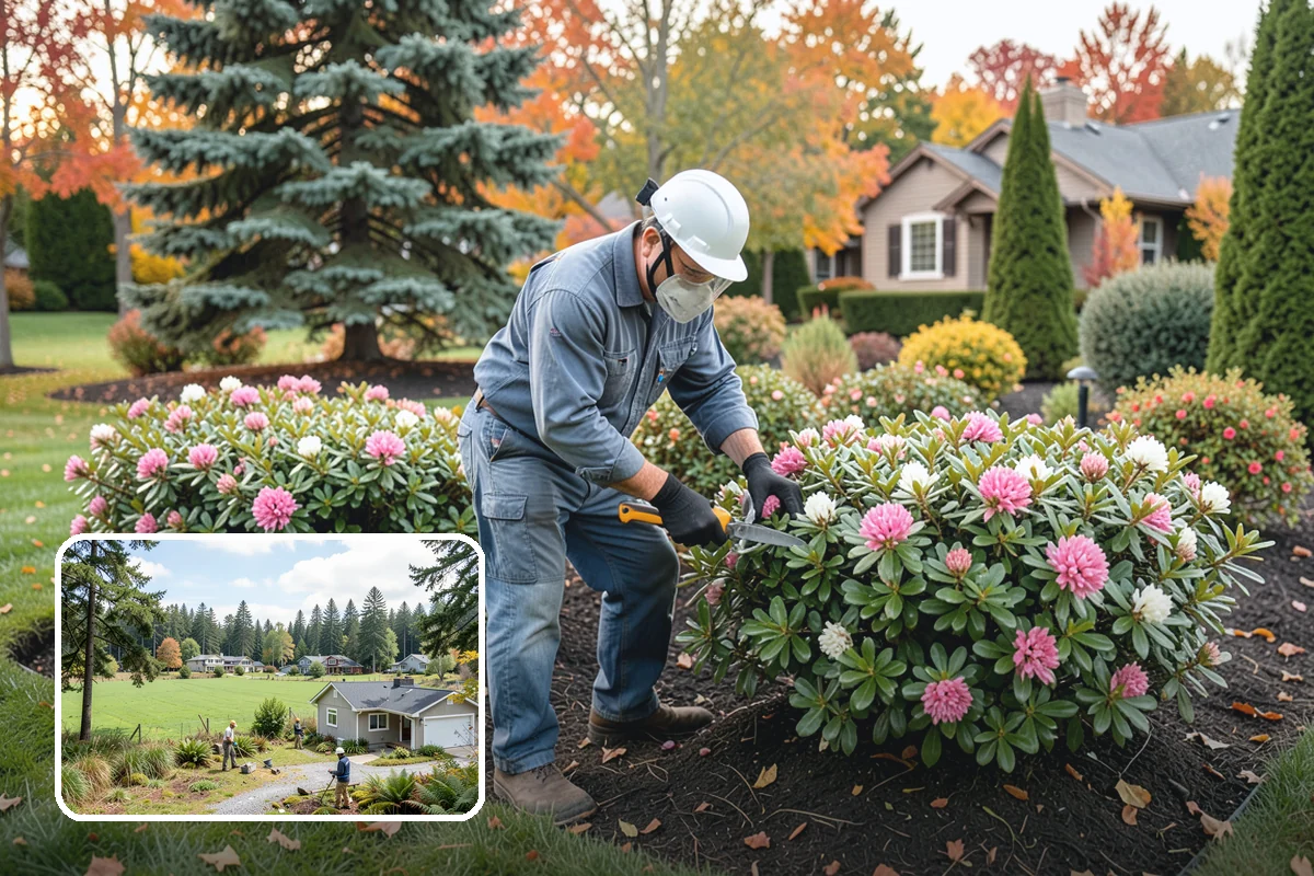 Bark Replacement in Lyman, Skagit County, WA - Removes waterlogged, decomposed bark that harbors mold and root rot