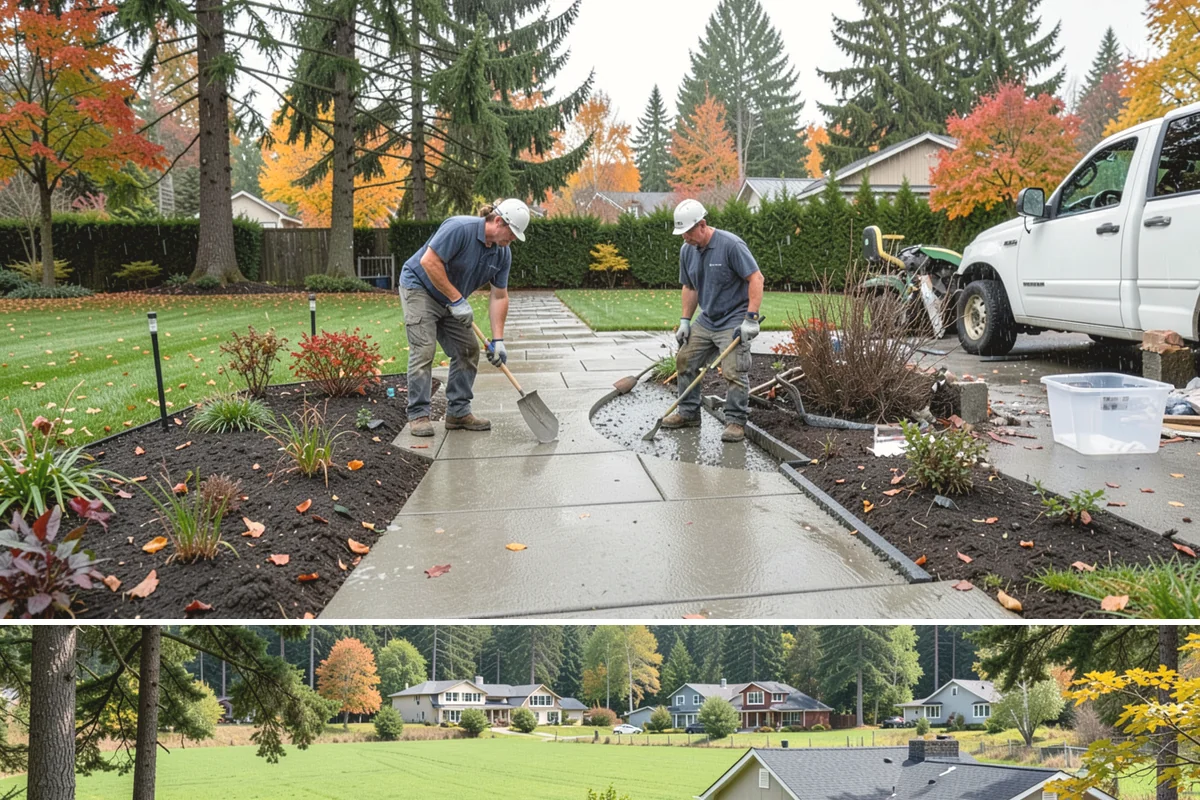 Bark Replacement in Lyman, Skagit County, WA - Best done in early spring before the summer dry stretch or in early fall before the November rains set in, so new bark settles...