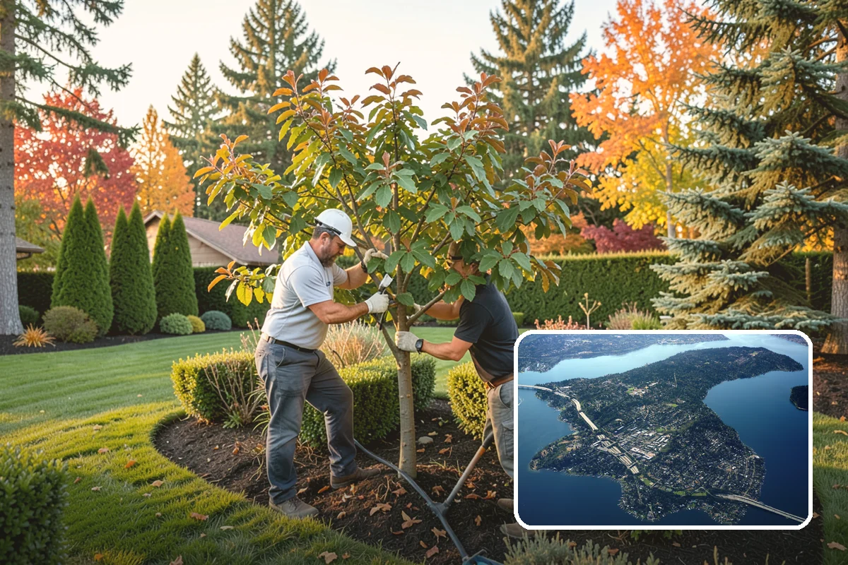 Bark Replacement in Mercer Island, King County, WA - Removes waterlogged, decomposed bark that harbors mold and root rot