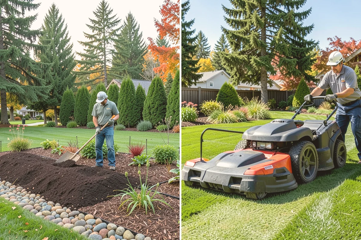 Bark Replacement in Milton, King County, WA - Remove and haul away the old, broken-down bark layer