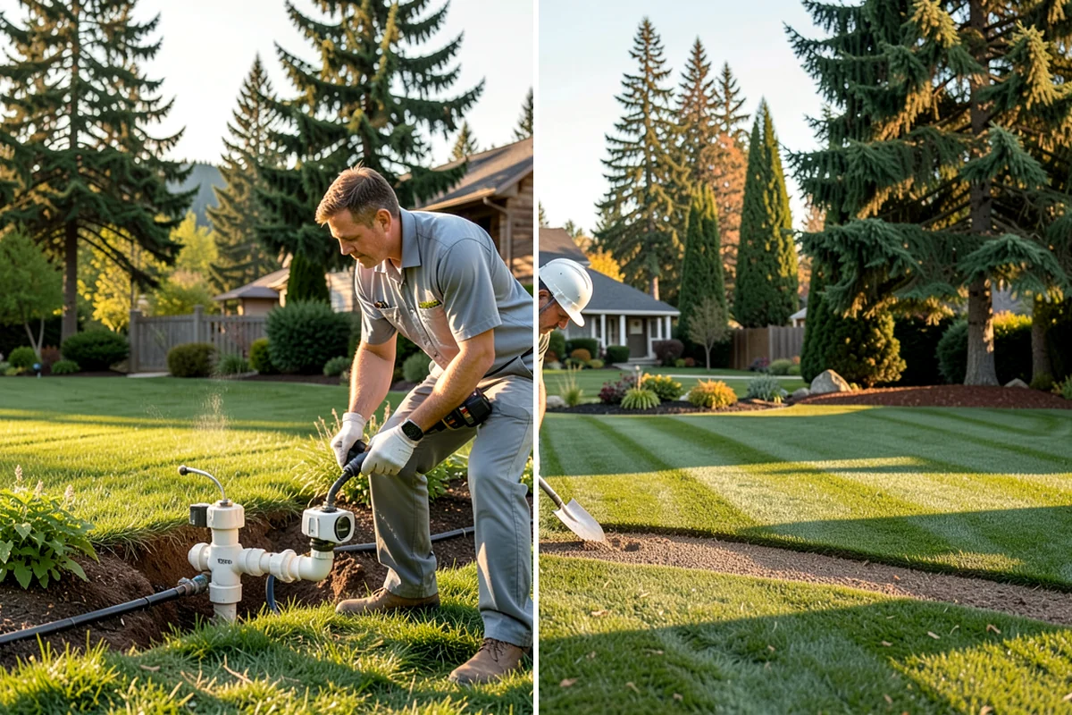 Bark Replacement in Puyallup, Pierce County, WA - Remove and haul away the old, broken-down bark layer