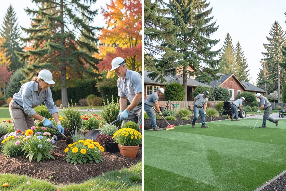 Bark Replacement in Redmond, King County, WA - Remove and haul away the old, broken-down bark layer