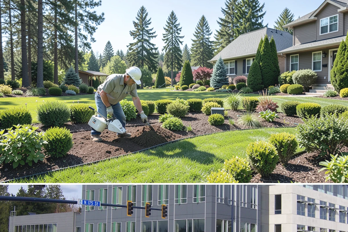 Bark Replacement in Shoreline, King County, WA - Best done in early spring before the summer dry stretch or in early fall before the November rains set in, so new bark settles...